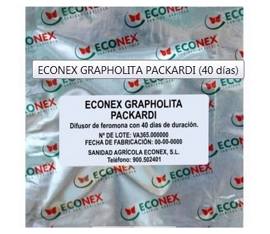 Feromonas GRAPHOLITA PACKARDI 40 días Econex