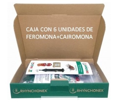 RHYNCHONEX ATRAYENTES KIT 90 DÍAS Lote 6 Ud. (feromona+cairomona)