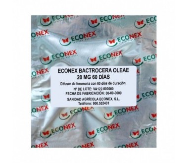 ECONEX BACTROCERA OLEAE 20 MG 60 DÍAS