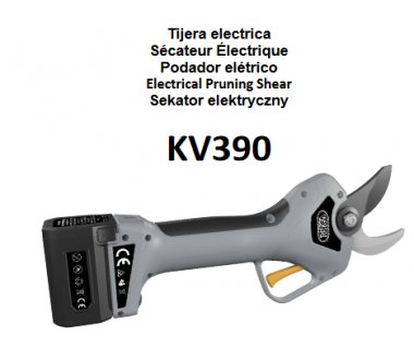Tijera de poda eléctrica KV390