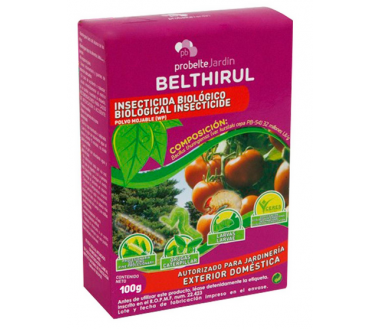 Belthirul Insecticida ecológico Bacillus thuringiensis JED, 100gr