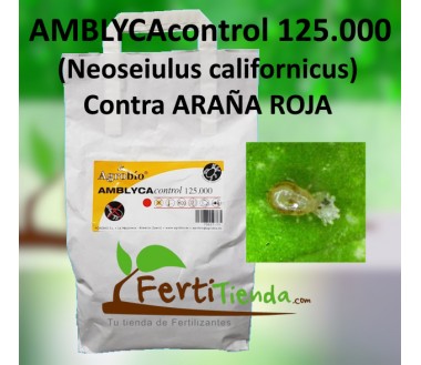 AMBLYCAcontrol 125.000 ácaros (Neoseiulus californicus contra araña roja)