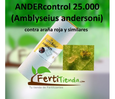 ANDERcontrol 25.000 (Amblyseius andersoni contra araña roja y similares)