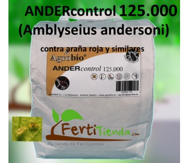 ANDERcontrol 125.000 bolsa (Amblyseius andersoni contra araña roja y similares)