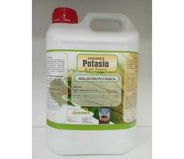 Agrares Potasio Ph Neutro (potasa quelatada) 5L