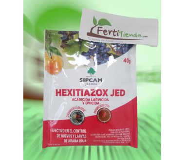 Acaricida Araña roja, larvicida y ovicida HEXITIAZOX JED