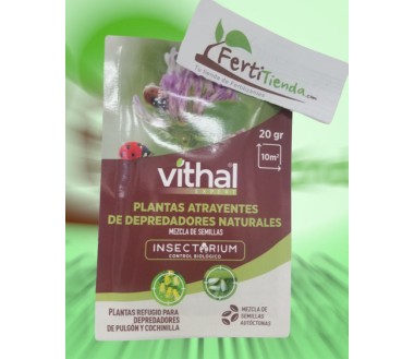VITHAL, SEMILLAS DE PLANTAS ATRAYENTES de depredadores naturales.