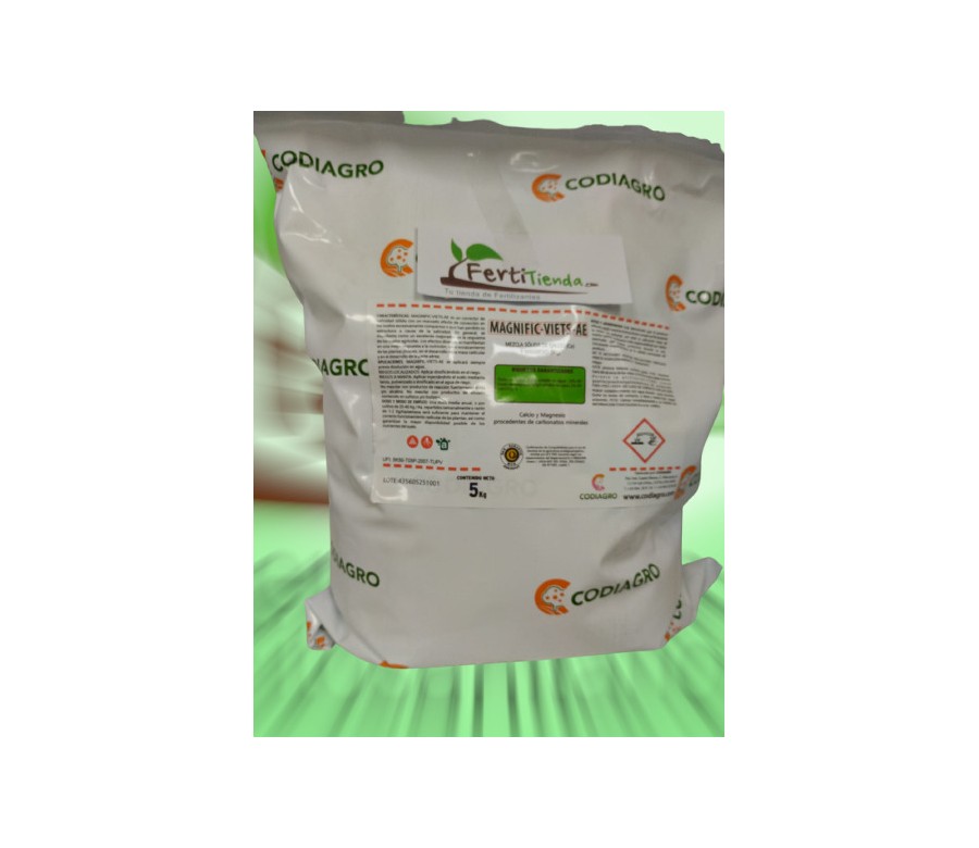 Magnific Viets AE 5kg acondicionador ecológico suelos salinos calcio 14%