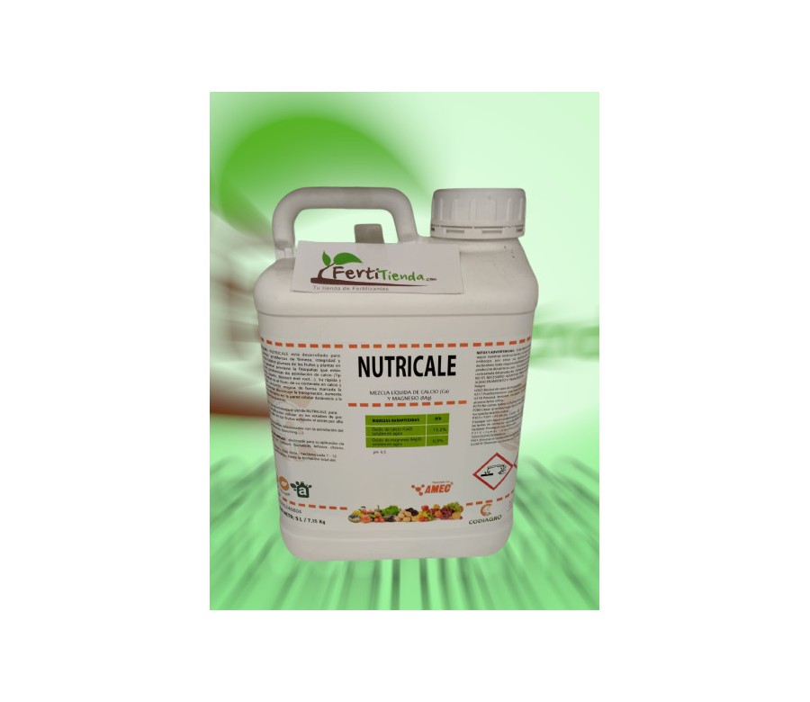 NUTRICALE 5L calcio foliar alta riqueza 11% anti cracking fruto