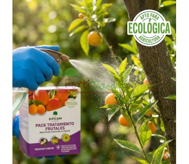 Tratamiento frutales cochinilla pulgon arana roja oidium mildiu