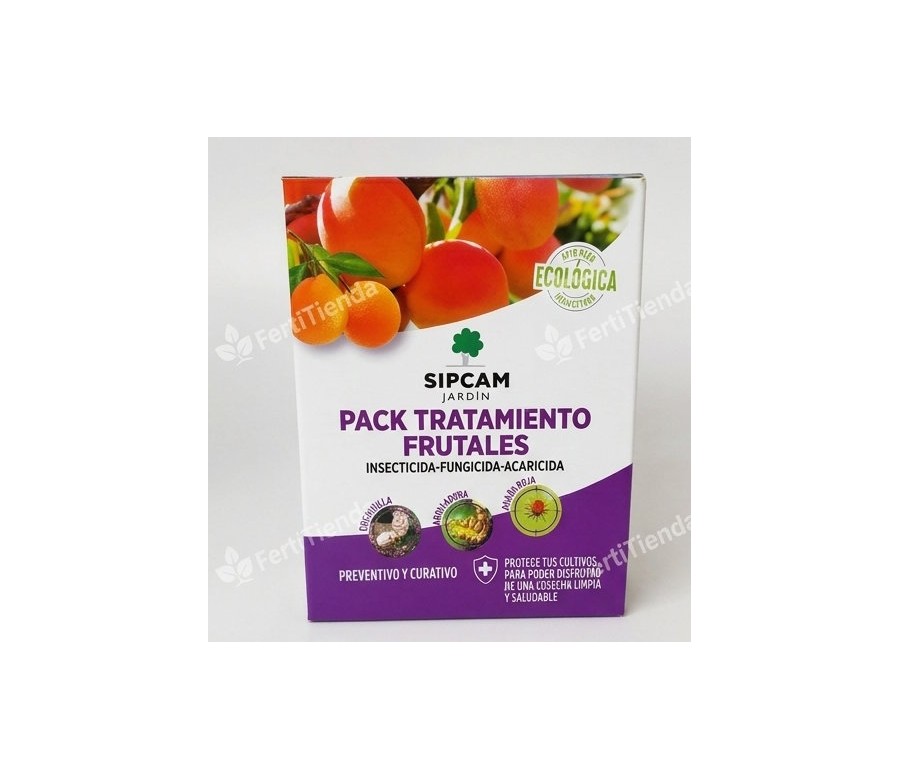 Pack Tratamiento Frutales Sipcam Jardin insecticida fungicida acaricida
