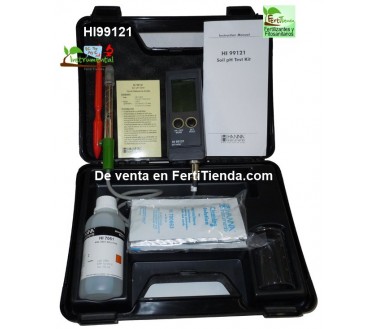 Kit medición directa pH suelo y sustrato