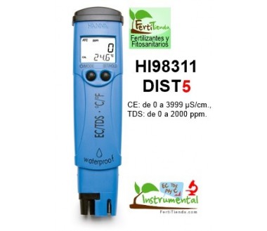 Conductímetro medidor EC TDS y ºC HI98311