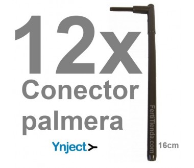 Pack 12 conectores palmera Ynject
