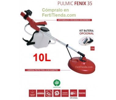 PULMIC FENIX 35 10 LTS. CON BATERIA