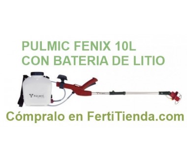 PULMIC FENIX PLEGABLE 10 LTS. CON BATERIA