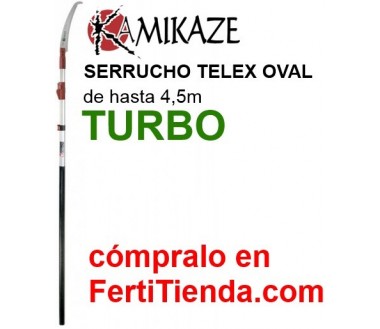 Serrucho Telex oval 3*1.50 BH Kamikaze Turbo