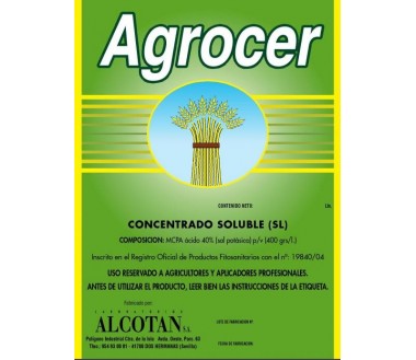 Agrocer 40 , 225L (comprar MCPA Herbicida)