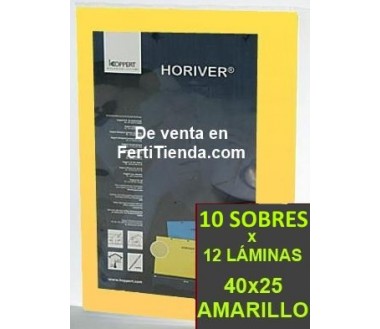 Pegamós 40X25 amarillo (100 placas)