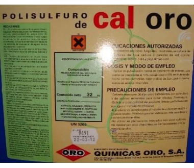Polisulfuro De Cal , 20L / 25,6Kg 