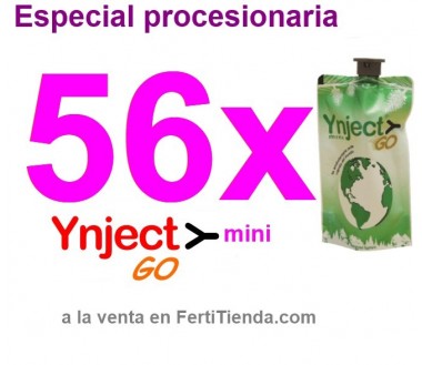 Pack 56 Ynject Go Mini (especial procesionaria del pino)