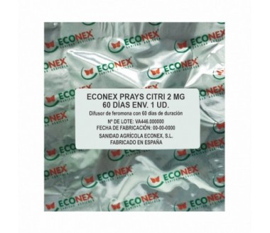Feromona ECONEX PRAYS CITRI 2 MG 60 DÍAS