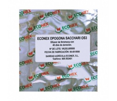 Feromona OPOGONA SACCHARI OS3 (40 días) Econex