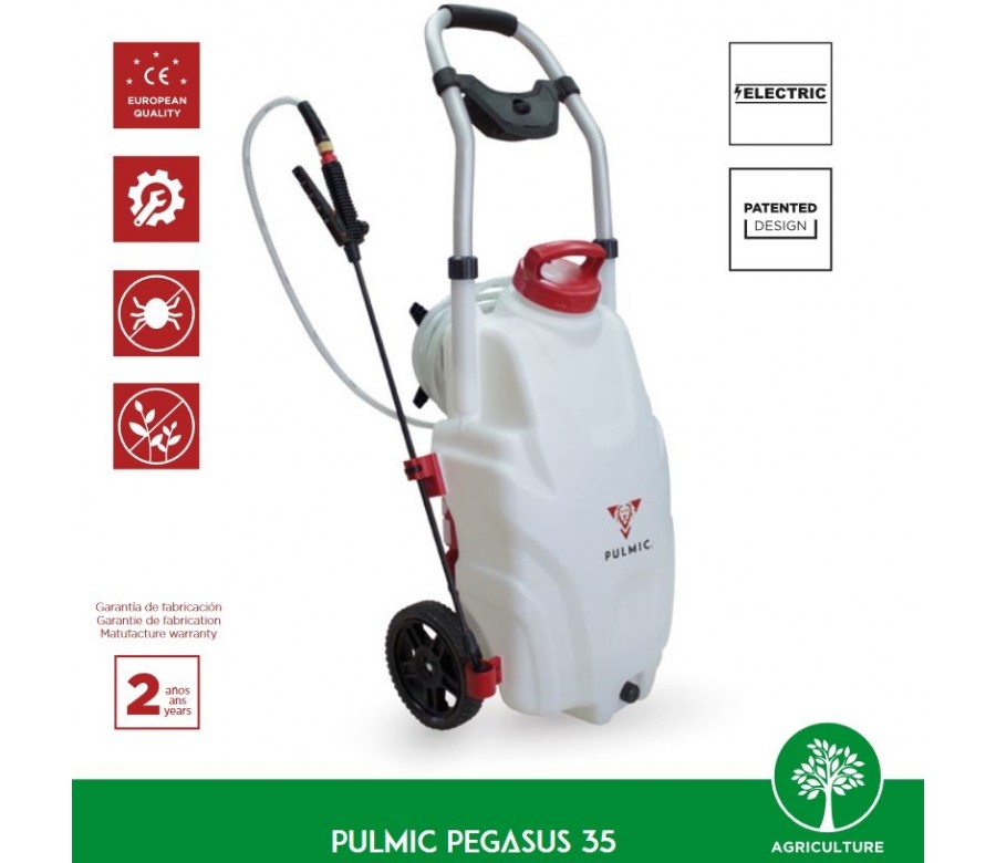 Pulverizador eléctrico PEGASUS 35 L carro precio