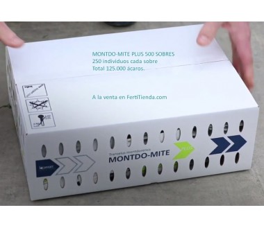 Montdo-Mite Plus 500 sobres (Total 125000 depredador trips y mosca blanca)